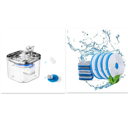 Premium Stainless Steel Pet Water Fountain