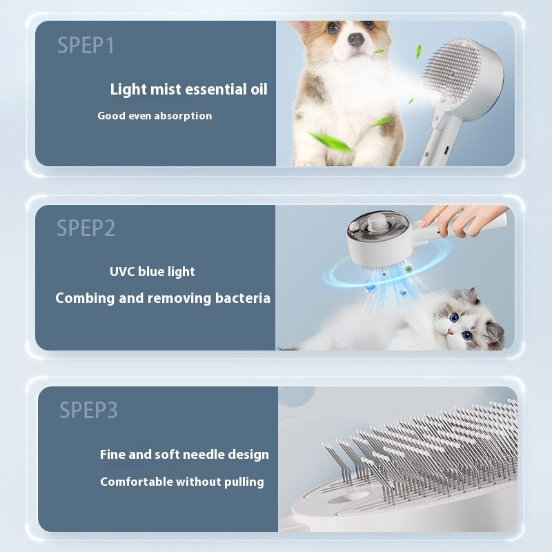 FreshMist Pet Grooming Comb